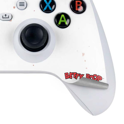 Betty Boop Splatter Xbox Series S Controller Skin